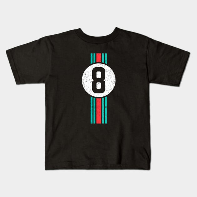 Racing Stripes Kids T-Shirt by Indieteesandmerch